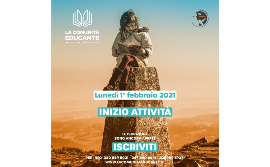 La comunità educante - Inizio attività