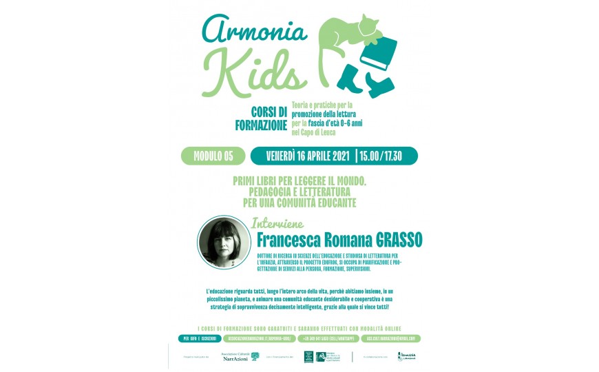 Armonia Kids - Corsi di #Formazione | #Leggere fin da piccoli.