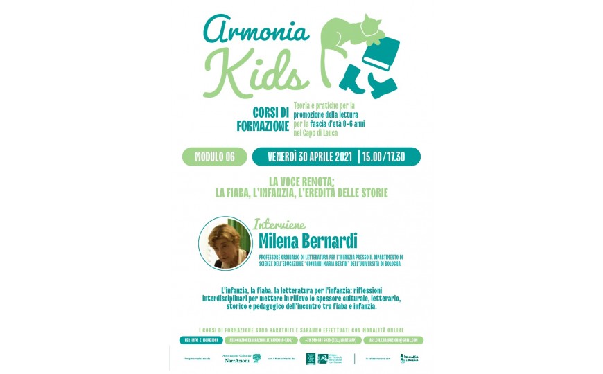 Modulo 6  Armonia Kids - Corsi di #Formazione | #Leggere fin da piccoli. 