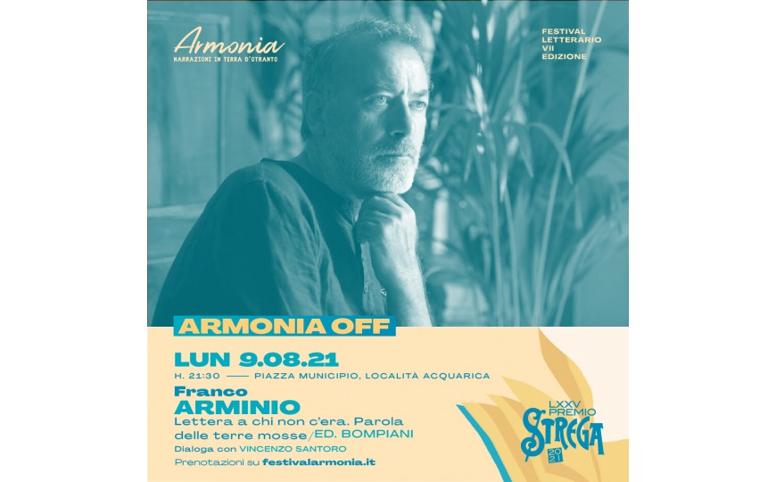  Armoniaoff | Franco Arminio  - Lunedì 9 agosto
